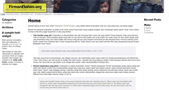 Desktop Screenshot of firmanelohim.org